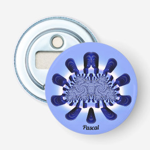 PASCAL ~ Attractive Shades of Blue ~ Bottle Opener