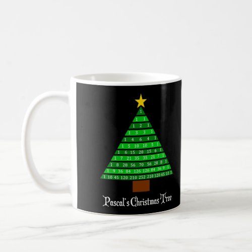PascalS Christmas Tree Fun Math Christmas Coffee Mug