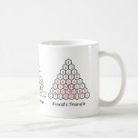 Pascal's Triangle Mug<br><div class="desc">Pascal's Triangle Mug. 

Excellent birthday or Christmas gift.</div>