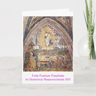 Paschalis Scida In Dominica Resurrectionis Card