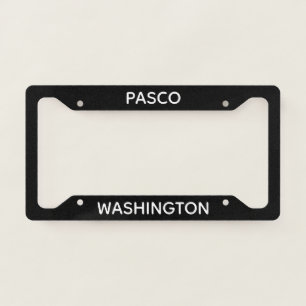 Pasco Washington License Plate Frame