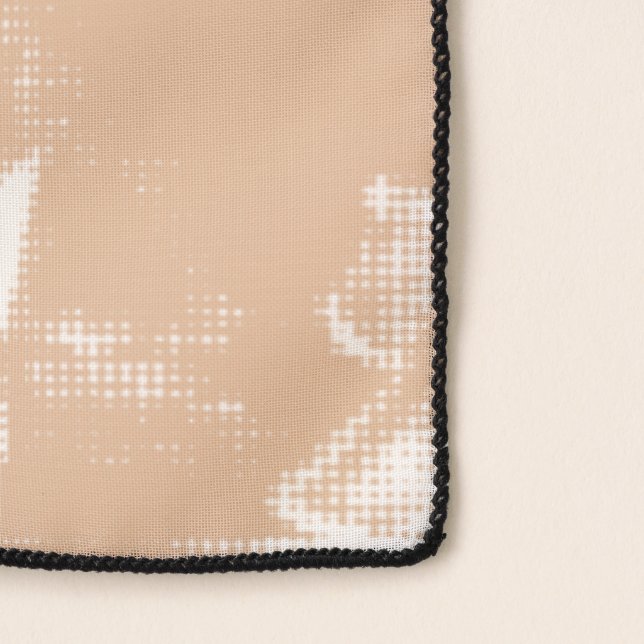 Pashmina Kashmiri Shawl | Pink & Green Plaid (Detail)