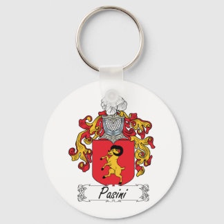 Pasini Family Crest Keychain