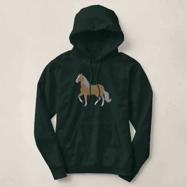 Paso Fino Embroidered Hoodie (Design Front)