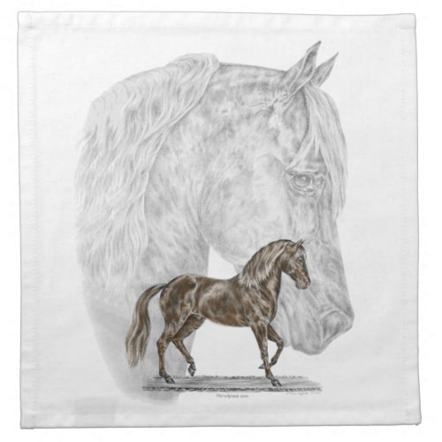 Paso Fino Horse Art Napkin