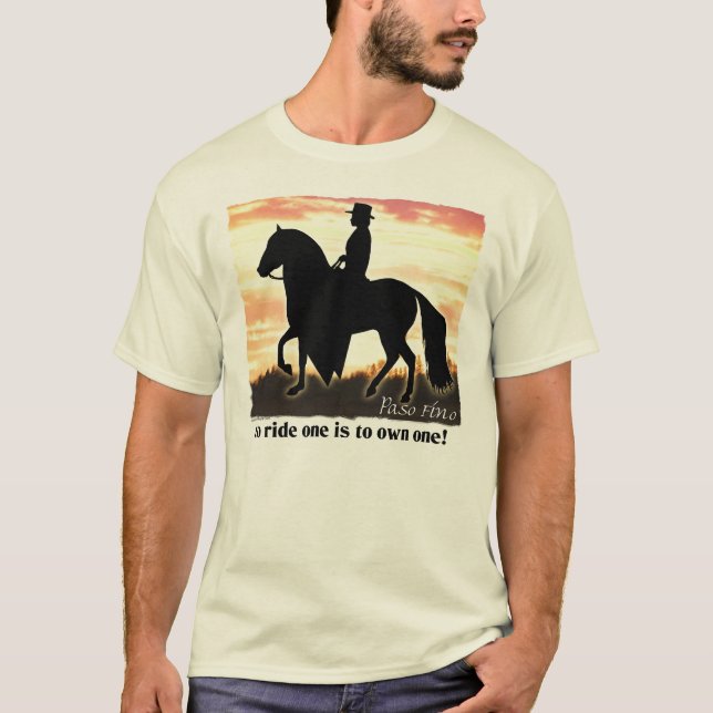 Paso Fino Horse T-Shirt (Front)