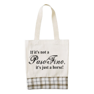 Paso Fino horse Zazzle HEART Tote Bag