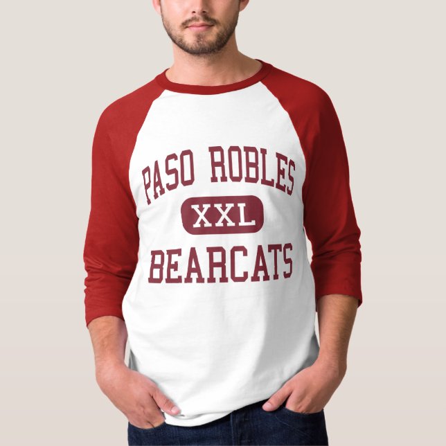Paso Robles - Bearcats - High - Paso Robles T-Shirt (Front)