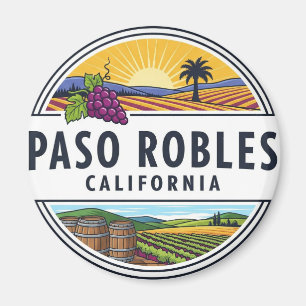 Paso Robles California Central Coast Magnet