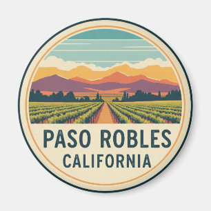 Paso Robles California Central Coast Magnet