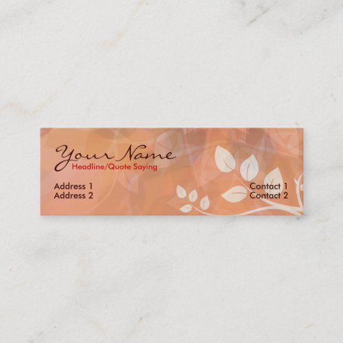 Pasoflora Profile Card Business Cards