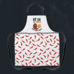 Pasquale Sciarappa Oh Yeah Baby Apron<br><div class="desc">Pasquale Sciarappa Oh Yeah Baby Apron -- Turn up the heat in the kitchen with a design that’s full of flavor, just like Pasquale! This apron features a bold red pepper breathing fire and his signature phrase, “Oh yeah baby, ” right underneath with a hot pepper all over print. It’s...</div>