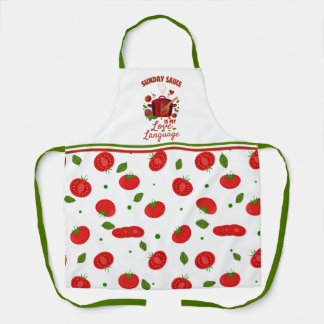 Pasquale Sciarappa Sunday Sauce Apron