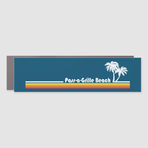 Pass_a_Grille Beach Florida Car Magnet