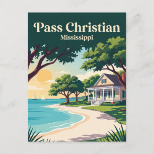Pass Christian, Mississippi Postcard