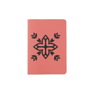 Pass holder with Mandala art