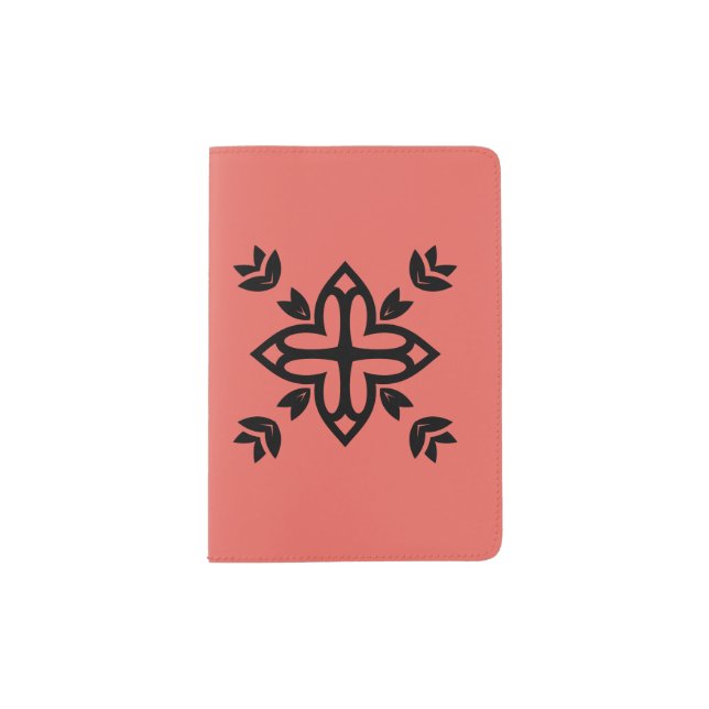 Pass holder with Mandala art (Front)