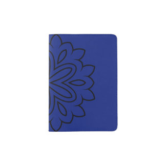 Pass holder with Mandala art