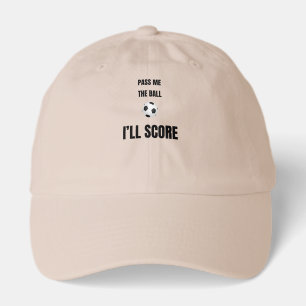 Pass Me The Ball Soccer Shirt Hat