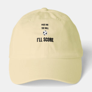 Pass Me The Ball Soccer Shirt Hat