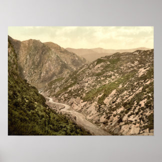Pass of Ballaghbema, County Kerry archival print