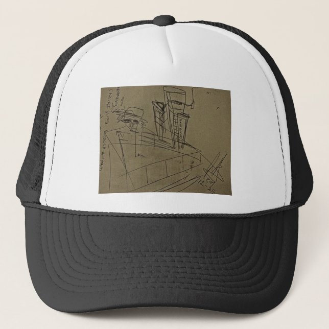 PASS P TRUCKER HAT (Front)