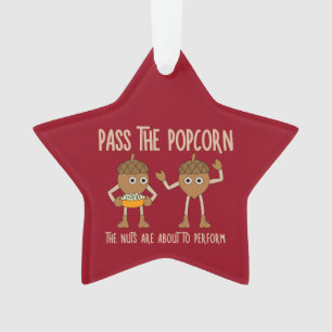 Pass Popcorn Nuts Ornament