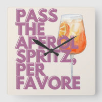Pass the Aperol Spritz Print | Italian Cocktail