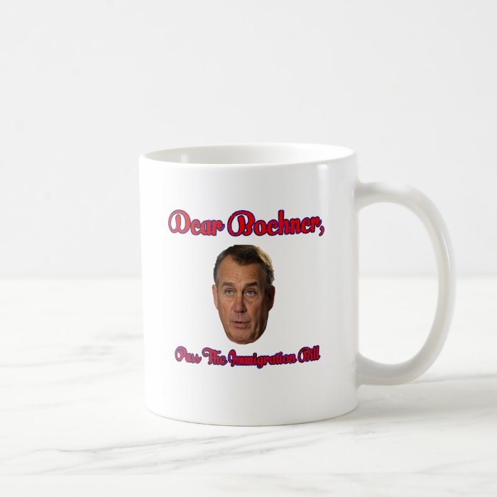 Pass the immigration bill mug