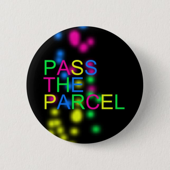 Pass the Parcel Button (Front)