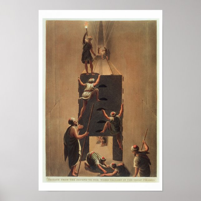 Passage from the Second to the Third Gallery in th Poster (Front)