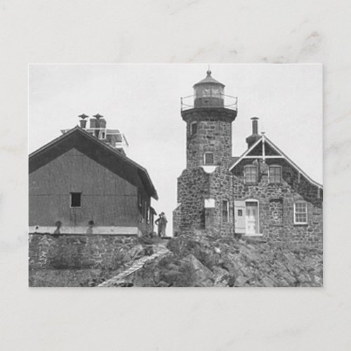 Passage Island Lighthouse Postcard