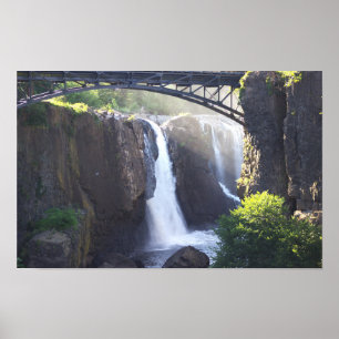 Passaic Waterfalls Poster