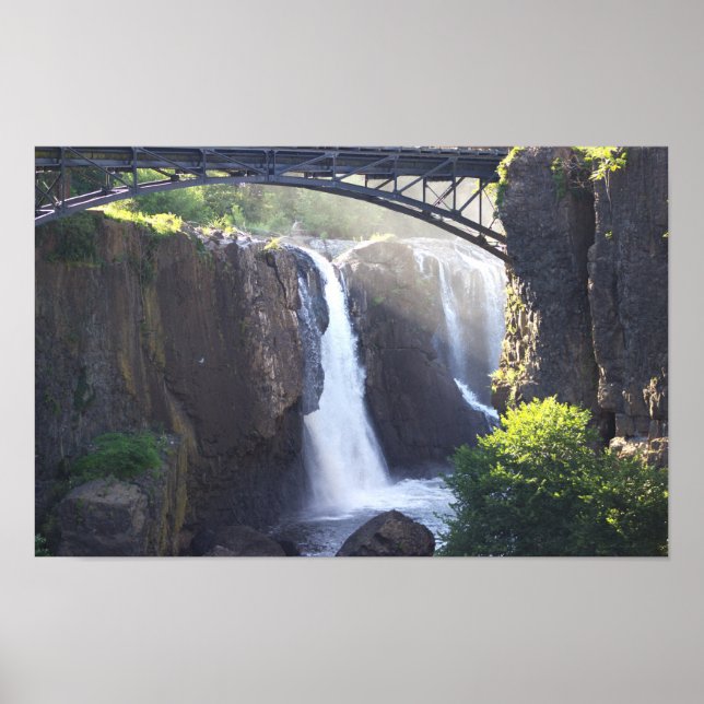 Passaic Waterfalls Poster (Front)
