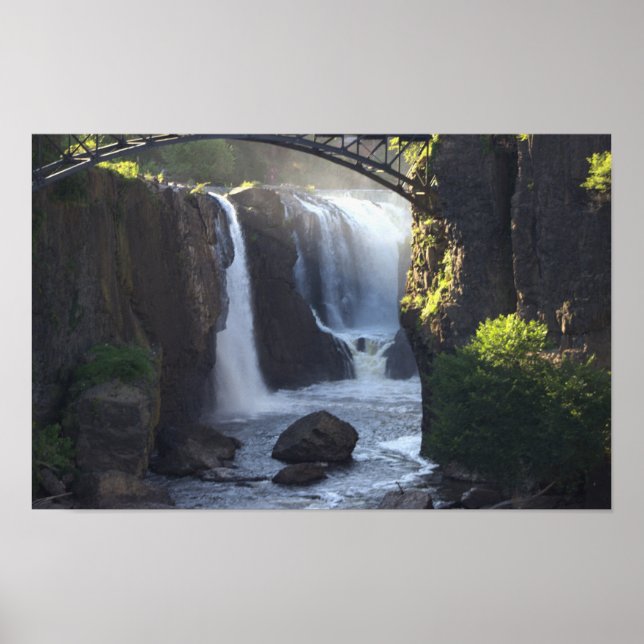 Passaic Waterfalls Poster (Front)