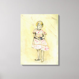 Passarinha little bird 2013 canvas print