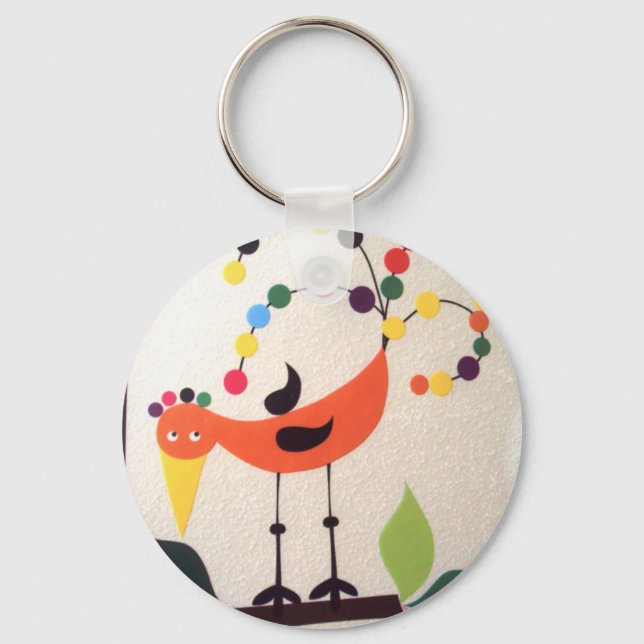 passaro as cores keychain (Front)