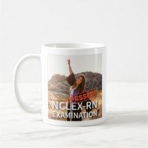 passed nclex rn exam personalized photo nurse gift