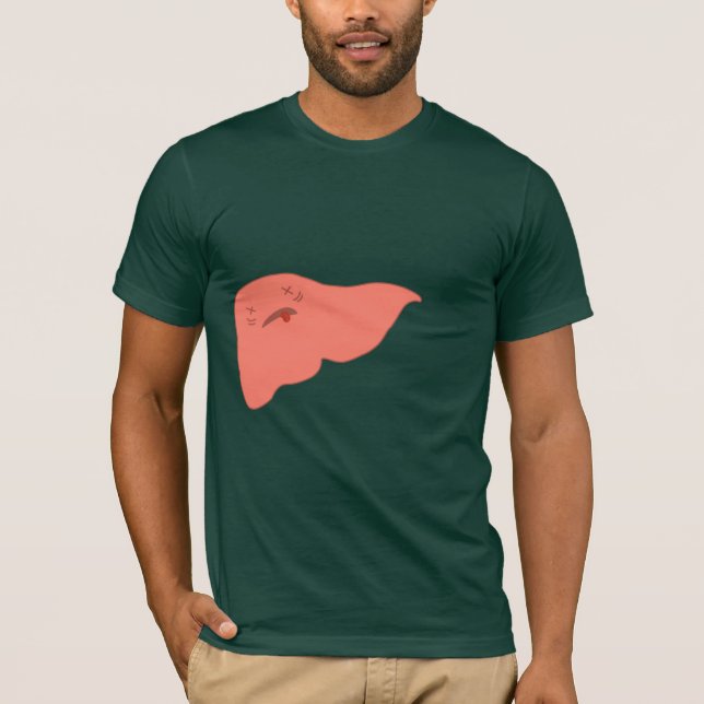 Passed Out Liver T-Shirt (Front)