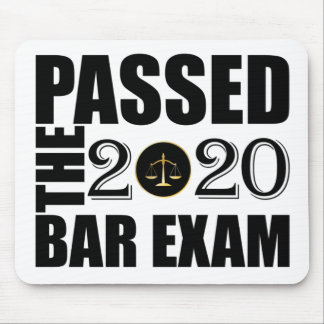 Passed the 2020 Bar Exam Mouse Pad