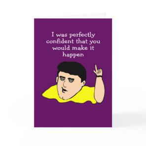 Passed the bar exam card