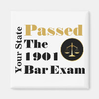 Passed the Bar Exam (Customize State & Year)