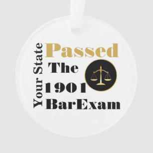 Passed the Bar Exam (Customize State & Year) Ornament