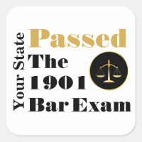 Passed the Bar Exam (Customize State & Year)