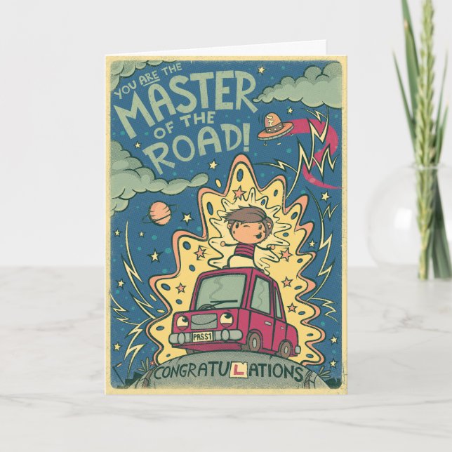 Passed Your Driving Test Card (Front)