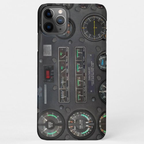 Passenger instrument panel iPhone 11Pro max case