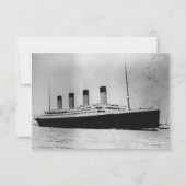 Passenger Liner Steamship RMS Titanic (Front)