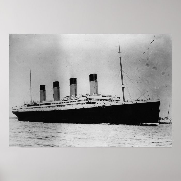 Passenger Liner Steamship RMS Titanic Print