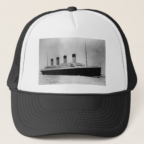 Passenger Liner Steamship RMS Titanic Trucker Hat