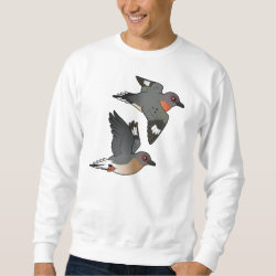 Passenger Pigeon Flight Men's Basic Sweatshirt